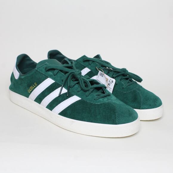 Adidas Originals Gazelle Decon Collegiate Green/White Suede Size Men's 13 IE9168 - Picture 1 of 7